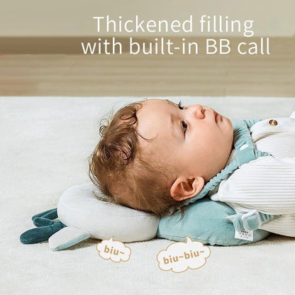 AIBEDILA Cartoon Astronaut Baby Anti-Fall Pad Head Back Protector Pillow for Newborn Infant Toddler Safety Protection Cushion
