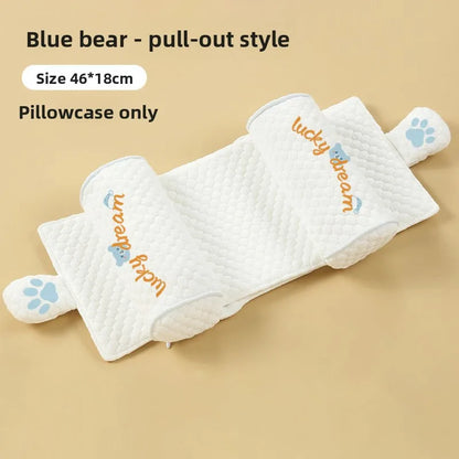 Infant Pillow for Newborns Four-Season Breathable Pure Cotton