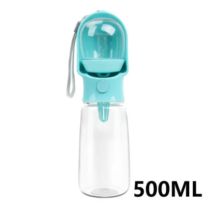 320/500ML Portable Dog Cat Water Bottle for Dog Gourd Walk Drinking Bottle Dog Pet Supplies Food Bowl GS07