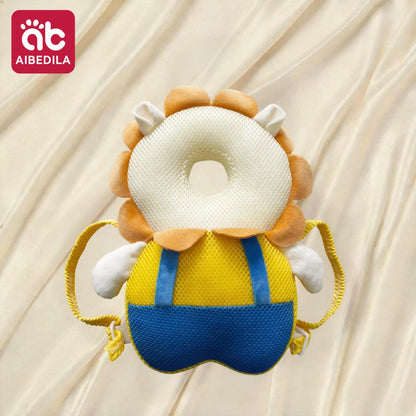 AIBEDILA Cartoon Astronaut Baby Anti-Fall Pad Head Back Protector Pillow for Newborn Infant Toddler Safety Protection Cushion