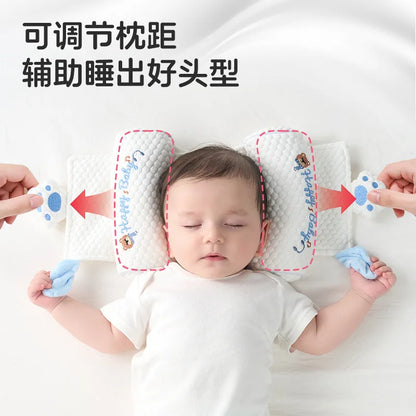 Infant Pillow - Millet Pillow For Babies 0 to 6+ Months Prevents Flat Head Syndrome Newborn-Specific Sleeping Pillow
