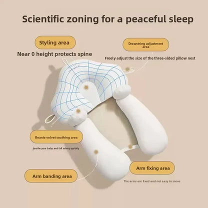 Newborn Baby Pillow Double Sides Multi-functional Sleeping Nusing Pillow Bed Cushion Baby Bedding Items New Born Accessories
