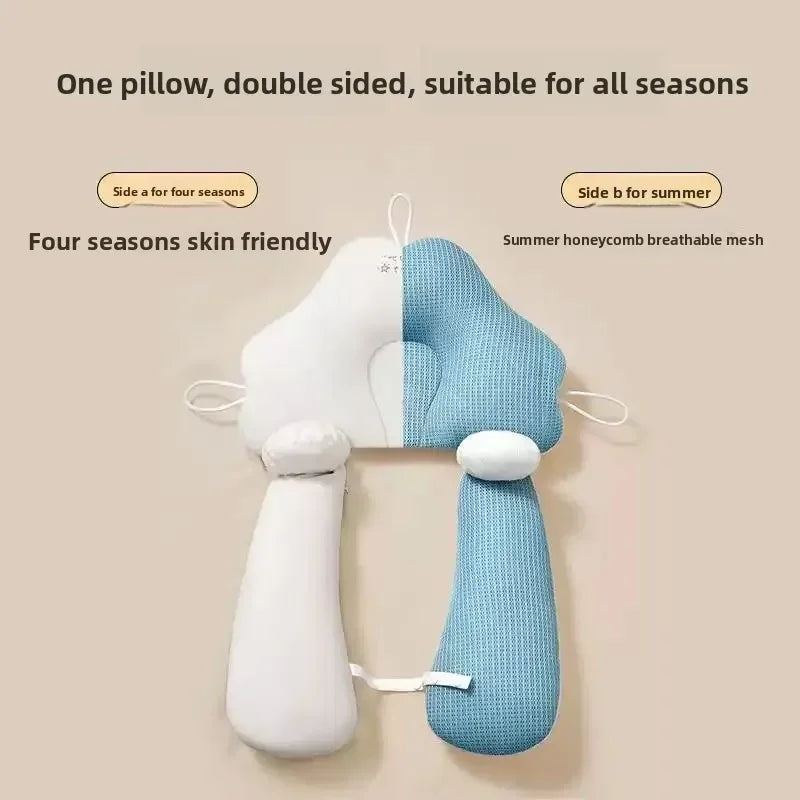 Newborn Baby Pillow Double Sides Multi-functional Sleeping Nusing Pillow Bed Cushion Baby Bedding Items New Born Accessories