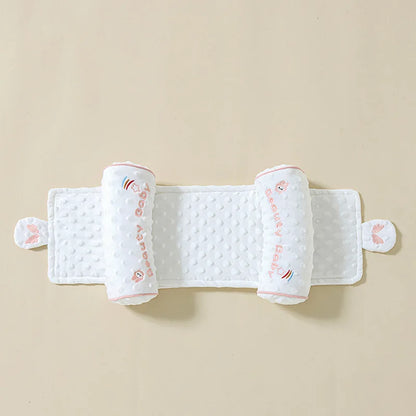 Baby Head Shaping Pillow for Newborns 0-6 Months Head Cushion Cute Baby Pillows Cotton Cartoon Infant Positioner for Safe Sleep