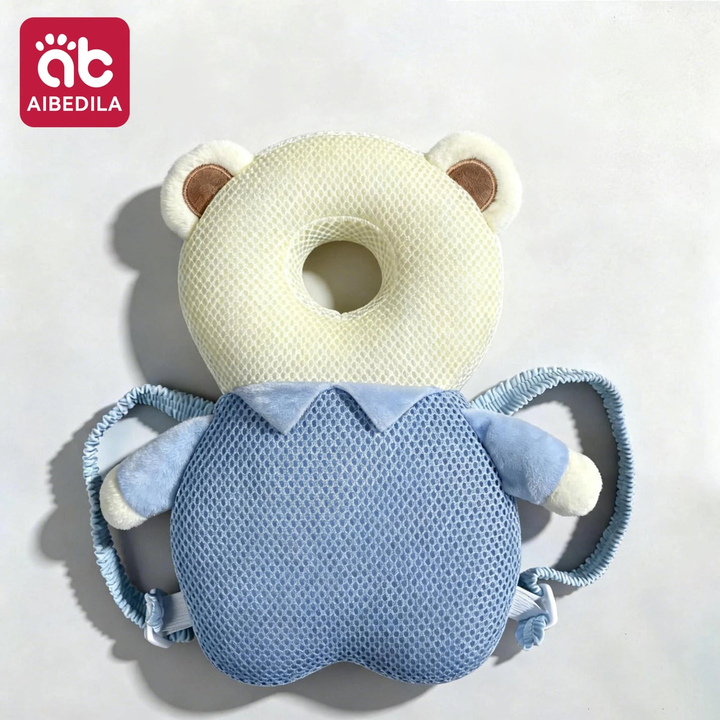 AIBEDILA Cartoon Astronaut Baby Anti-Fall Pad Head Back Protector Pillow for Newborn Infant Toddler Safety Protection Cushion