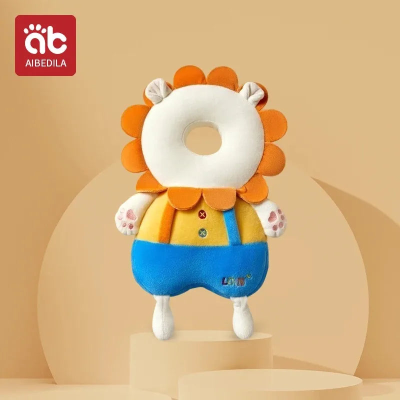 AIBEDILA Cartoon Astronaut Baby Anti-Fall Pad Head Back Protector Pillow for Newborn Infant Toddler Safety Protection Cushion